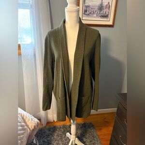 J. Crew Sage Green Knit Sweater